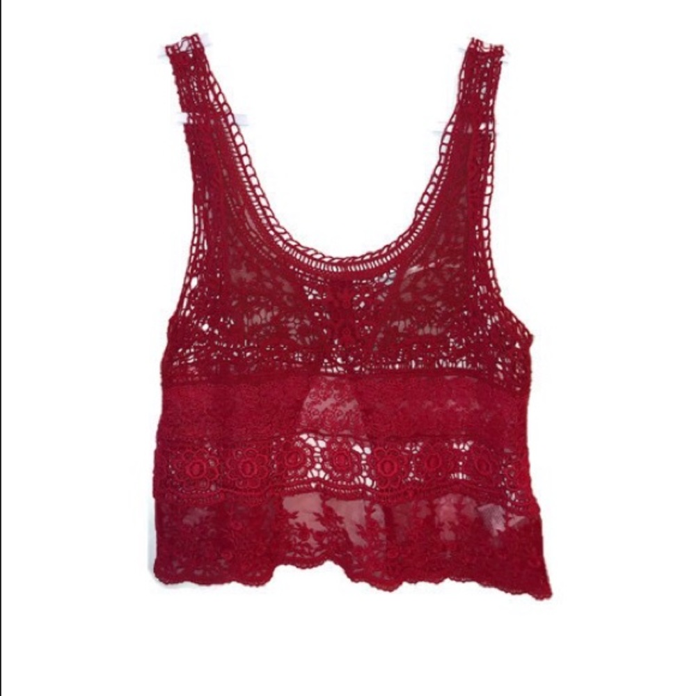 Urban Outfitters Lace Crop Top